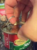 open can tuna